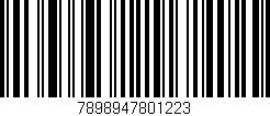 Código de barras (EAN, GTIN, SKU, ISBN): '7898947801223'