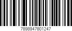 Código de barras (EAN, GTIN, SKU, ISBN): '7898947801247'