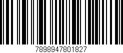 Código de barras (EAN, GTIN, SKU, ISBN): '7898947801827'