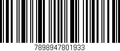 Código de barras (EAN, GTIN, SKU, ISBN): '7898947801933'