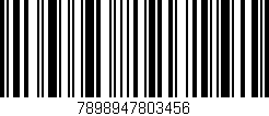 Código de barras (EAN, GTIN, SKU, ISBN): '7898947803456'