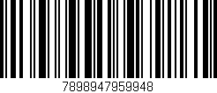 Código de barras (EAN, GTIN, SKU, ISBN): '7898947959948'