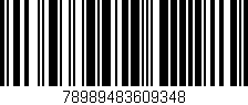 Código de barras (EAN, GTIN, SKU, ISBN): '78989483609348'