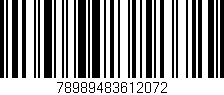 Código de barras (EAN, GTIN, SKU, ISBN): '78989483612072'