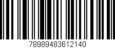 Código de barras (EAN, GTIN, SKU, ISBN): '78989483612140'