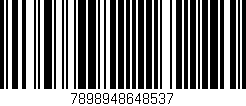 Código de barras (EAN, GTIN, SKU, ISBN): '7898948648537'