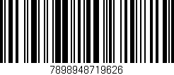 Código de barras (EAN, GTIN, SKU, ISBN): '7898948719626'