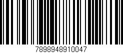 Código de barras (EAN, GTIN, SKU, ISBN): '7898948910047'