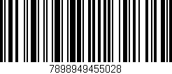 Código de barras (EAN, GTIN, SKU, ISBN): '7898949455028'