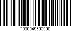 Código de barras (EAN, GTIN, SKU, ISBN): '7898949633938'