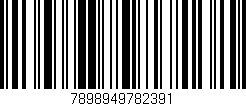 Código de barras (EAN, GTIN, SKU, ISBN): '7898949782391'