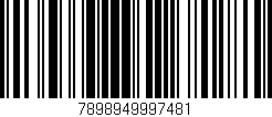 Código de barras (EAN, GTIN, SKU, ISBN): '7898949997481'