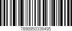 Código de barras (EAN, GTIN, SKU, ISBN): '7898950338495'