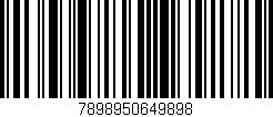 Código de barras (EAN, GTIN, SKU, ISBN): '7898950649898'