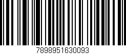 Código de barras (EAN, GTIN, SKU, ISBN): '7898951630093'