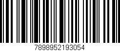 Código de barras (EAN, GTIN, SKU, ISBN): '7898952193054'