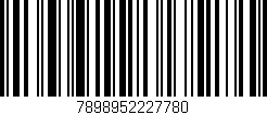 Código de barras (EAN, GTIN, SKU, ISBN): '7898952227780'