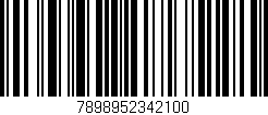 Código de barras (EAN, GTIN, SKU, ISBN): '7898952342100'