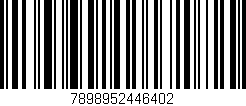 Código de barras (EAN, GTIN, SKU, ISBN): '7898952446402'