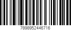 Código de barras (EAN, GTIN, SKU, ISBN): '7898952446716'