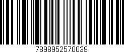 Código de barras (EAN, GTIN, SKU, ISBN): '7898952570039'