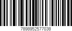 Código de barras (EAN, GTIN, SKU, ISBN): '7898952577038'