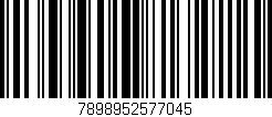 Código de barras (EAN, GTIN, SKU, ISBN): '7898952577045'