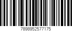 Código de barras (EAN, GTIN, SKU, ISBN): '7898952577175'