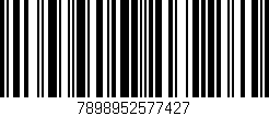 Código de barras (EAN, GTIN, SKU, ISBN): '7898952577427'