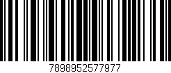 Código de barras (EAN, GTIN, SKU, ISBN): '7898952577977'