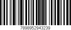 Código de barras (EAN, GTIN, SKU, ISBN): '7898952943239'
