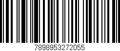 Código de barras (EAN, GTIN, SKU, ISBN): '7898953272055'