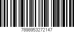 Código de barras (EAN, GTIN, SKU, ISBN): '7898953272147'