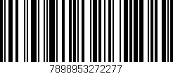 Código de barras (EAN, GTIN, SKU, ISBN): '7898953272277'