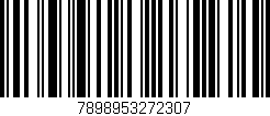 Código de barras (EAN, GTIN, SKU, ISBN): '7898953272307'