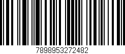 Código de barras (EAN, GTIN, SKU, ISBN): '7898953272482'