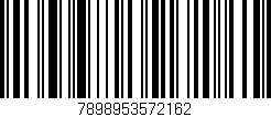 Código de barras (EAN, GTIN, SKU, ISBN): '7898953572162'