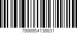 Código de barras (EAN, GTIN, SKU, ISBN): '7898954138831'