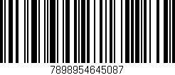 Código de barras (EAN, GTIN, SKU, ISBN): '7898954645087'
