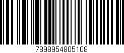 Código de barras (EAN, GTIN, SKU, ISBN): '7898954805108'