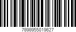 Código de barras (EAN, GTIN, SKU, ISBN): '7898955019627'