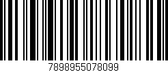 Código de barras (EAN, GTIN, SKU, ISBN): '7898955078099'