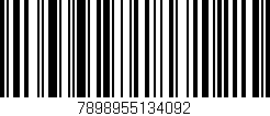 Código de barras (EAN, GTIN, SKU, ISBN): '7898955134092'
