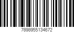 Código de barras (EAN, GTIN, SKU, ISBN): '7898955134672'