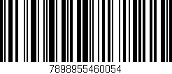 Código de barras (EAN, GTIN, SKU, ISBN): '7898955460054'