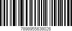 Código de barras (EAN, GTIN, SKU, ISBN): '7898955638026'