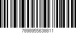 Código de barras (EAN, GTIN, SKU, ISBN): '7898955638811'