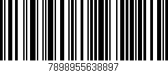 Código de barras (EAN, GTIN, SKU, ISBN): '7898955638897'