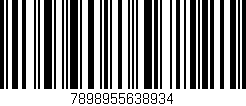 Código de barras (EAN, GTIN, SKU, ISBN): '7898955638934'