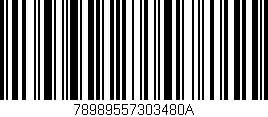 Código de barras (EAN, GTIN, SKU, ISBN): '78989557303480A'